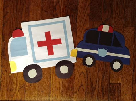 ambulance crafts for preschoolers|ambulance activity for preschoolers.